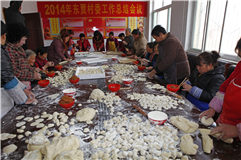 连续几年了，都听说长治县有个村，大年初一全村吃饺子。
