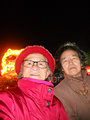 图中是刘盛英老奶奶和友人的自拍照